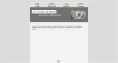 Desktop Screenshot of chicagodeblanco.com
